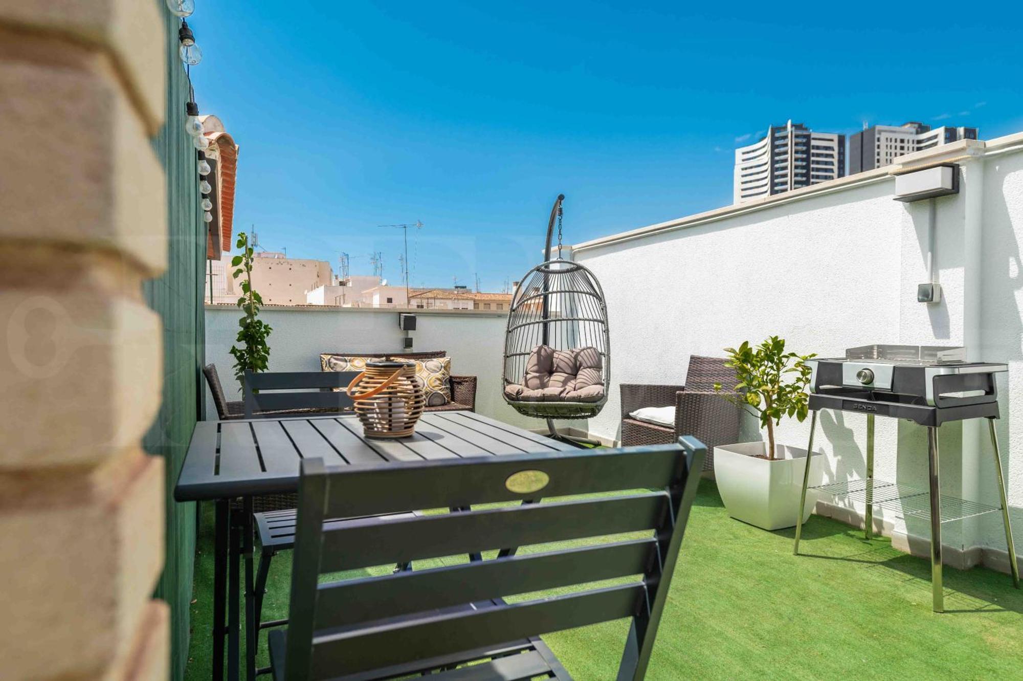 Modern With Private Rooftop Terrace By Rems Apartament Malaga